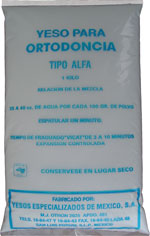 Bolsa Yeso Dental Ortodoncia